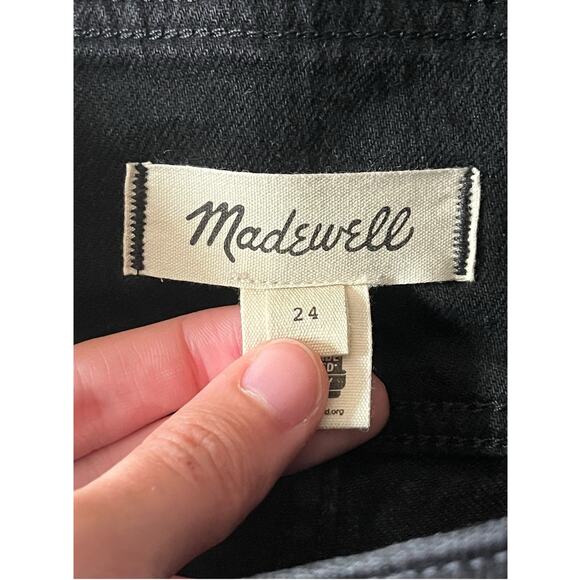 Madewell Jeans The Perfect Vintage Tuxedo Edition black size 24 - Picture 5 of 8